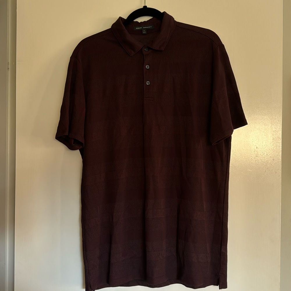 Robert Barakett Men’s short sleeve golf shirt